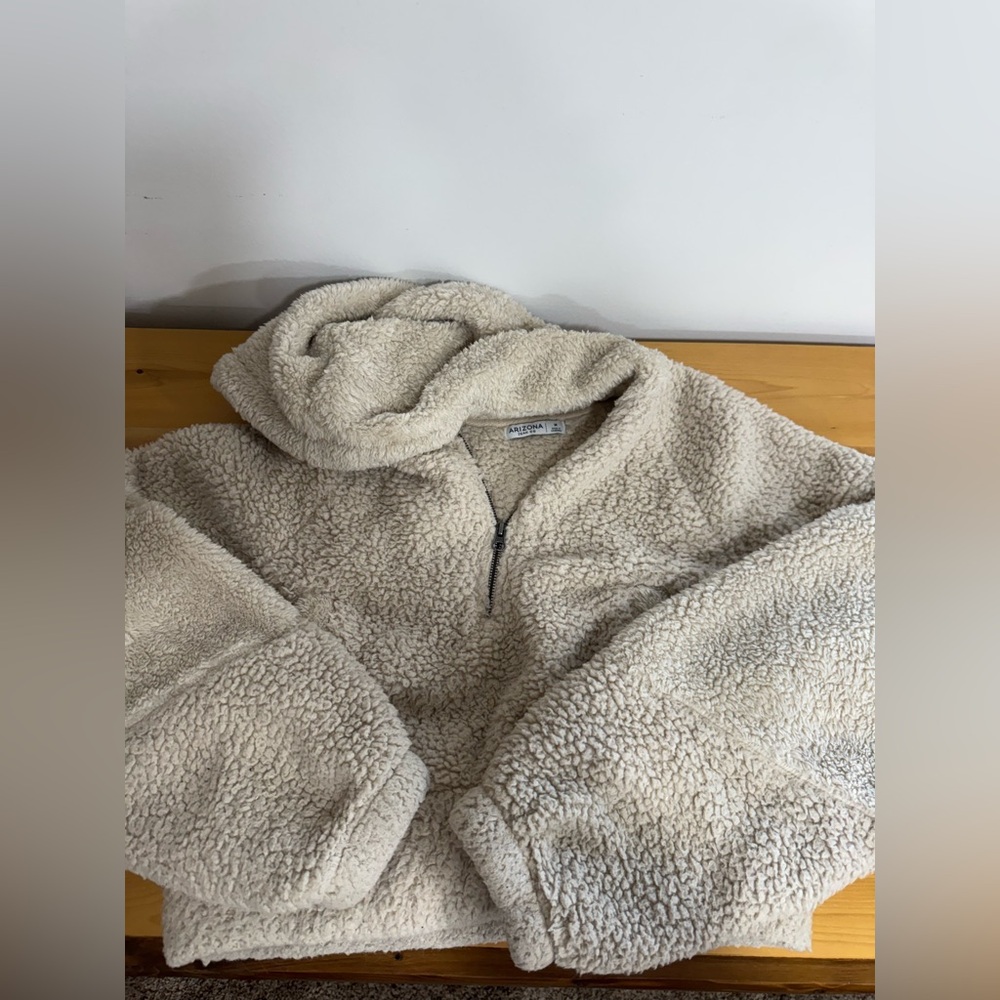 Cozy Cream Sherpa Hoodie